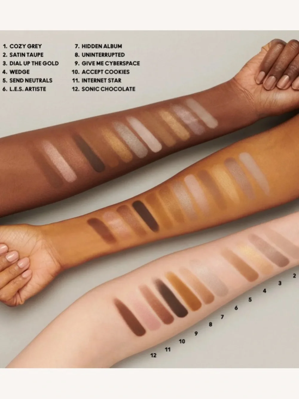 MAC Connect In Colour Eyeshadow Palette Unfiltered Nudes